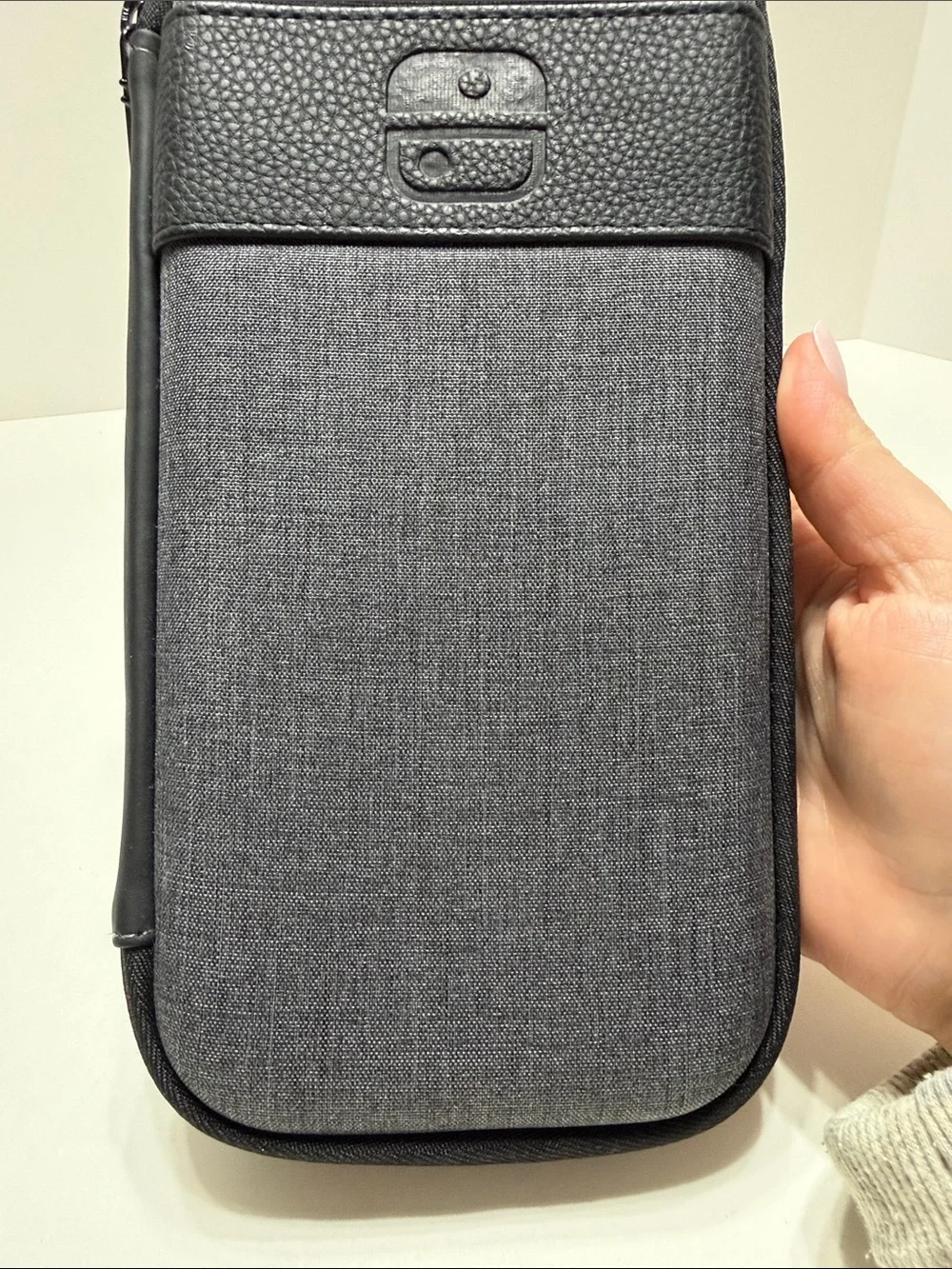 PDP Gaming Elite Slim Travel Case For Console- Grey, Nintendo Switch Case